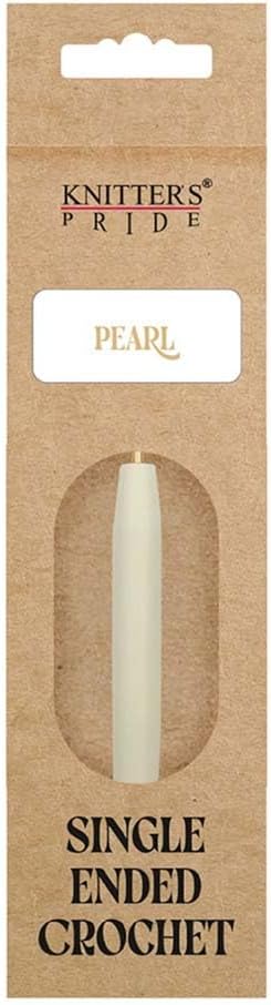 Knitter’s Pride Pearl Aluminum Crochet Hook – US Size K (6.5mm)