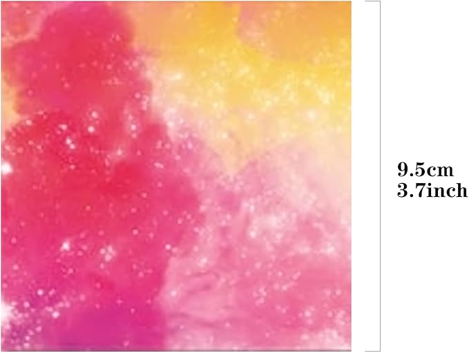 Origami Paper Kit for Kids Adults, 200 Sheets Starry Double-Sided Square Origami Paper for DIY Decoration, Scrapbook Decor, Folding Crafts (3.74*3.74in)