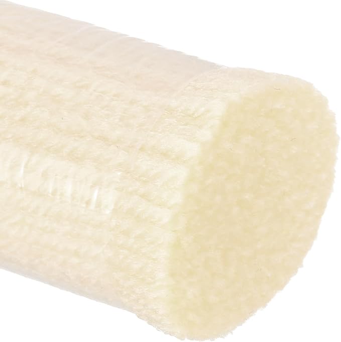 PATIKIL 10 Rolls Latch Hook Yarn Kit, Precut Rugs Making Crochet Bundles for Adults Beginners Tapestry DIY Craft, Beige