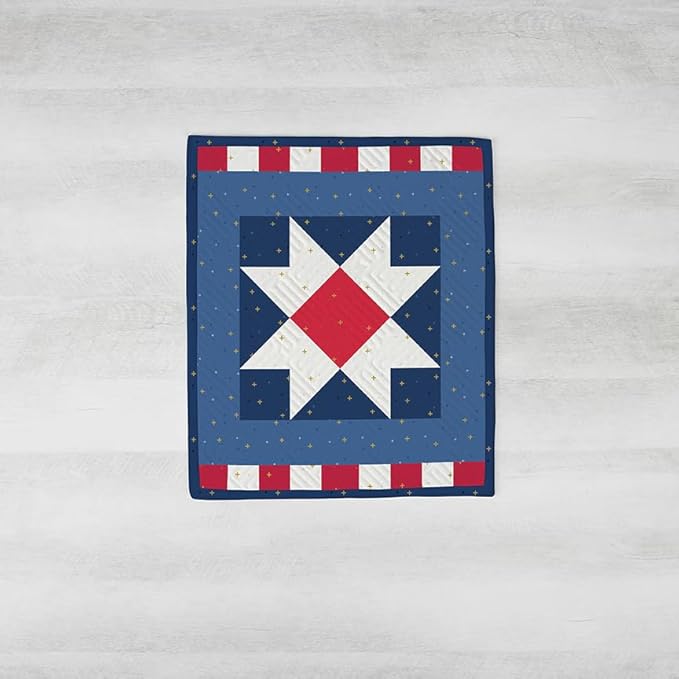 Riley Blake Tabletop Banners of The Month Quilt Projects, Designs for Every Season, for Quilting, Apparel, Crafting, and Home Decor (July)
