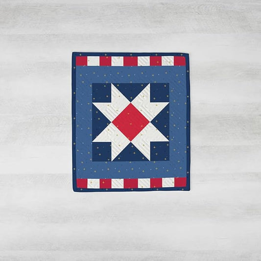 Riley Blake Tabletop Banners of The Month Quilt Projects, Designs for Every Season, for Quilting, Apparel, Crafting, and Home Decor (July)