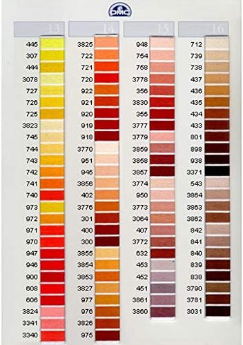 DMC 117-920 6 Strand Embroidery Cotton Floss, Medium Copper, 8.7-Yard