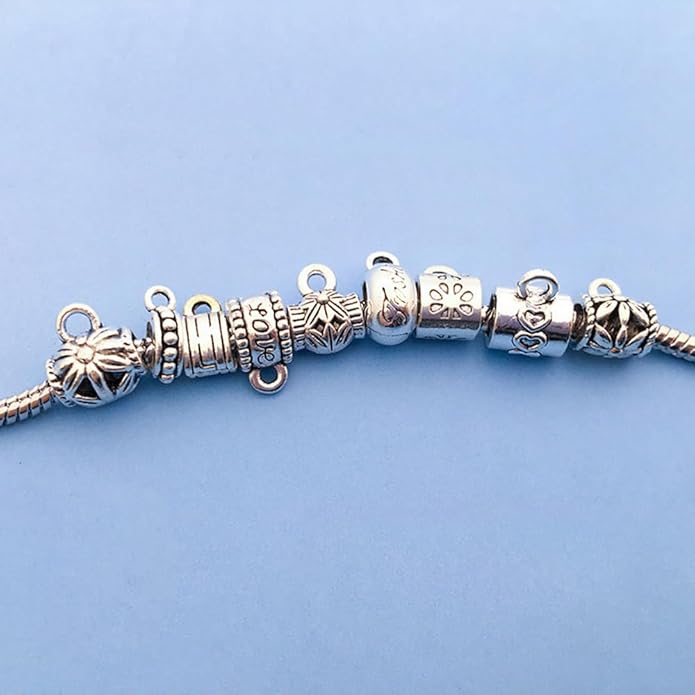 100 Pieces Jewelry Making Charms Pendants for Bracelet Bulk lot Necklace Earrings Keychain Charms Beads DIY Kit Trendy Craft