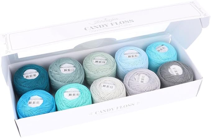 Scheepjes Candy Floss Color Pack 10 x 20 g - Earl Grey
