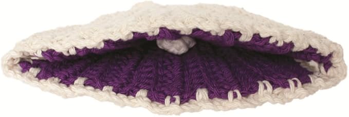 Lily Sugar 'N Cream The Original Solid Yarn, 2.5oz, Medium 4 Gauge, 100% Cotton - Purple - Machine Wash & Dry (Pack of 2)