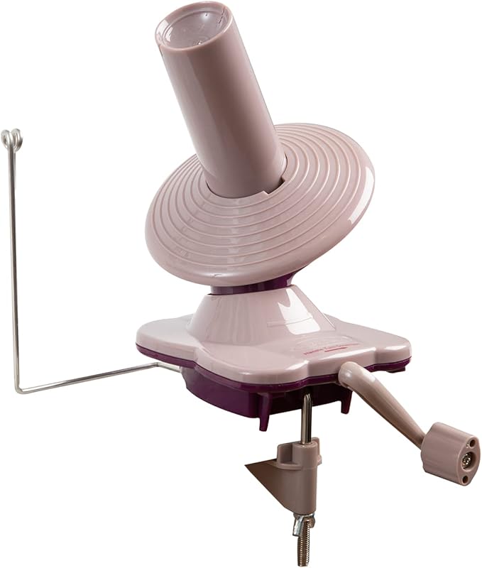 Knit Picks Yarn Ball Winder for Knitting and Crocheting (Purple)