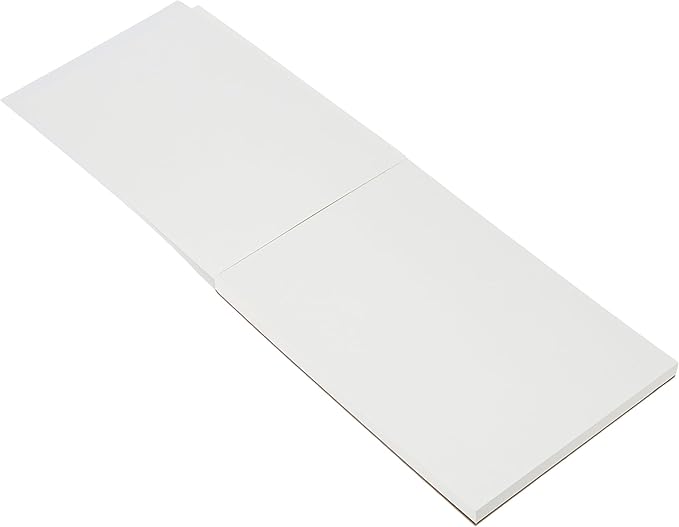 Canson XL Series Oil and Acrylic Paper, Foldover Pad, 5.5x8.5 inches, 24 Sheets (136lb/290g) - Artist Paper for Adults and Students