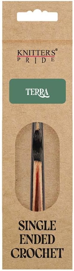 Knitter’s Pride Terra Single-Ended Crochet Hook – US Size F (3.75mm)