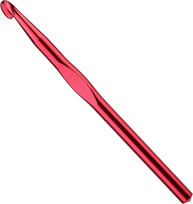 8mm Aluminum Crochet Hook, Smooth Crochet Needles, Knitting Needles for Yarn Craft, Great Handmade DIY Present for Friends, Random Color