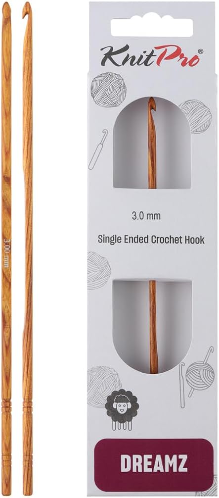 KnitPro Dreamz Single-Ended Crochet Hook | 3mm