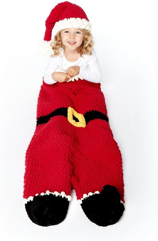 BERNAT BLANKET BRIGHTS YARN 300G 10.5 OZ, RACE CAR RED
