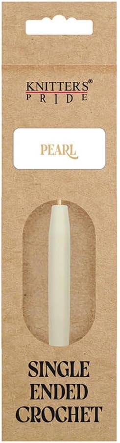 Knitter’s Pride Pearl Aluminum Crochet Hook – 2mm