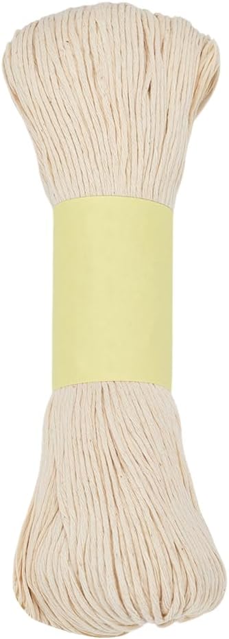 FREEBLOSS 100M Sashiko Thread 100% Cotton Cord Quilting & Embroidery Floss for Hand Sewing 14 Stranded Thick Sewing Thread for Embroidery Supplies