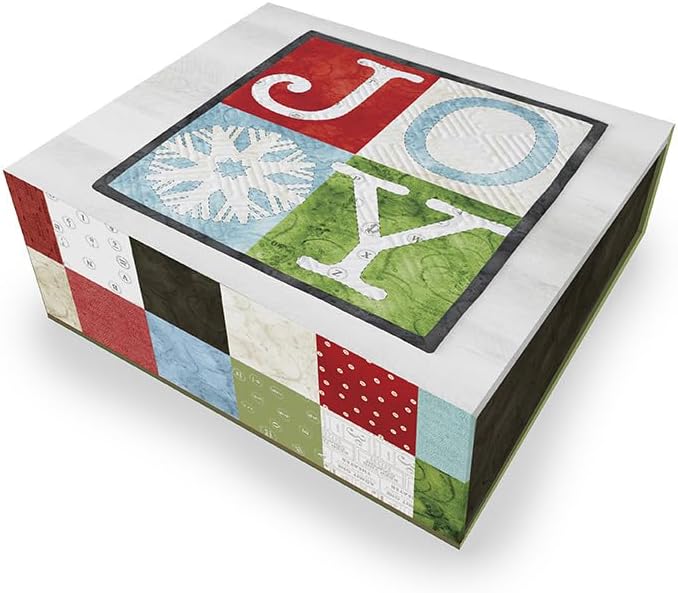 Riley Blake Tabletop Banners of The Month Quilt Projects, Designs for Every Season, for Quilting, Apparel, Crafting, and Home Decor (December)