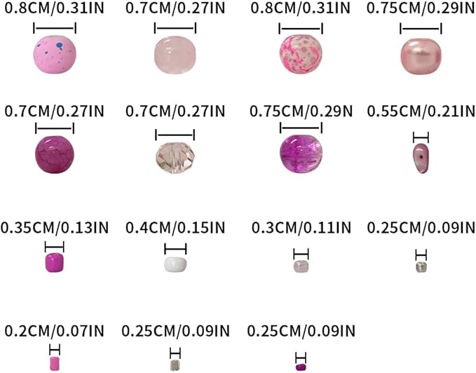 600PCS Crystal Glass Beads Spacer Beads for Making Bracelets Jewelry，8mm Obsidian Faceted Rondelle Beads with Hole for DIY Crafts Bracelets Necklace Phone Charm(pink), 421162