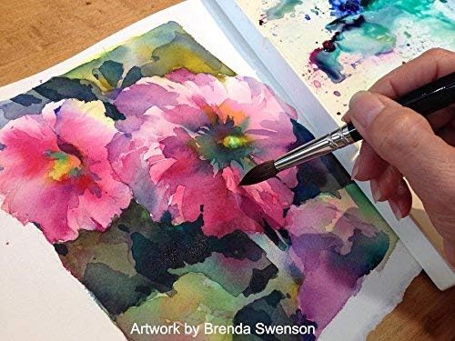 DANIEL SMITH 285610005 Extra Fine Essentials Introductory Watercolor, 6 Tubes, 5ml, Blue/Transparent/Yellow, 0.17 Fl Oz (Pack of 6)