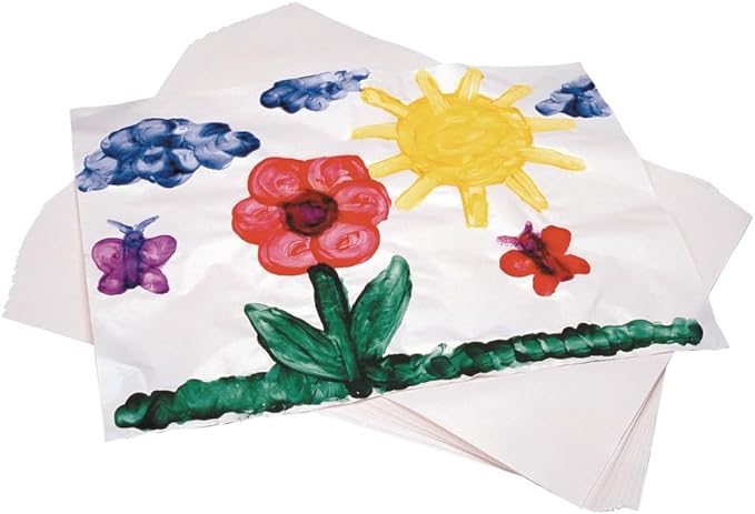 11" x 16" glossy finger paint paper - 250 sheets