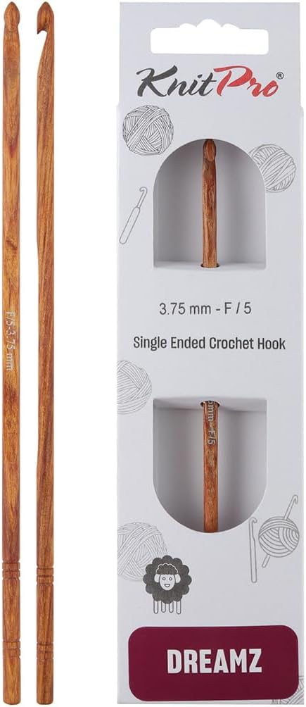 KnitPro Dreamz Single-Ended Crochet Hook | US Size F (3.75mm)