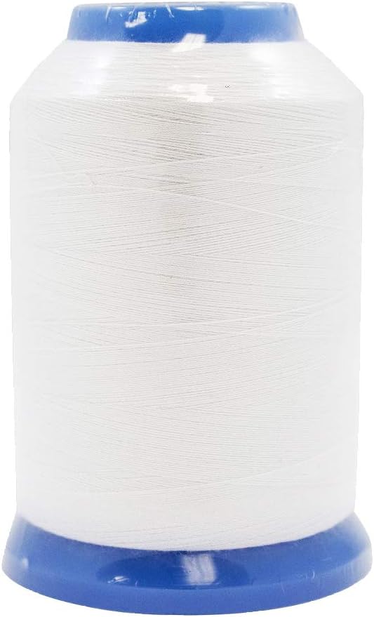 Janome Embroidery Bobbin Thread White in 1600m Spools