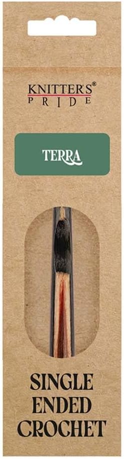 Knitter’s Pride Terra Single-Ended Crochet Hook – US Size K (6.5mm)