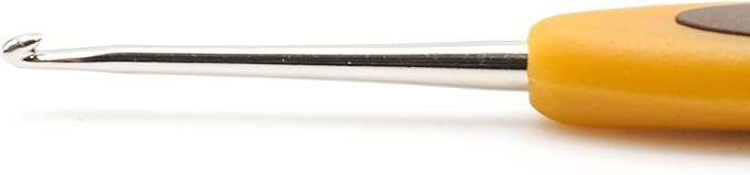Clover Soft Touch Steel Crochet Hook: 1.75mm