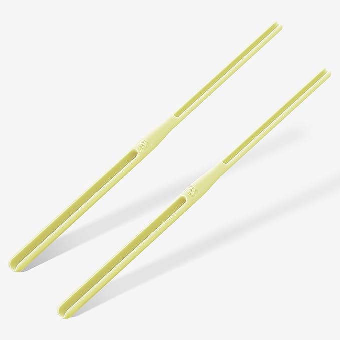Dunkive 2 Pack Rosary Cord Knotting Tool, #7#9 and #36 Dual Head Twine Knotting Tool, Rosary Making Supplies, Beads Tying Kit, Beading Cord Kit for Jewelry, Fishing Hook, Bracelet(Yellow)