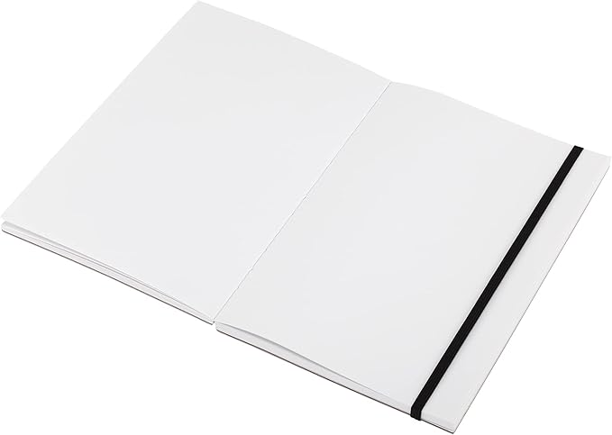 SoHo Urban Artist Brick Sketchbook Journals, 20 Pack, for Sketching, Drawing, Colored Pencils, Graphite, and More - Mixed Media 5.5"x8.5" (200 GSM, 40 Sheets)