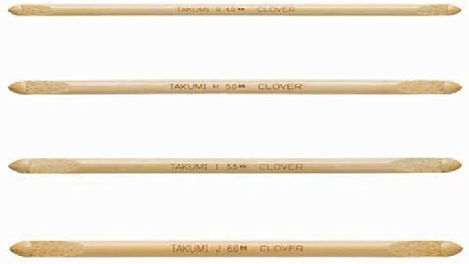 Clover Double-Ended Tunisian Crochet Hook (G/4.0 mm), 4