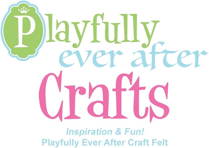 Playfully Ever After Mixed Color Assortment of Craft Felt Circles (5 Inch - 50pc)