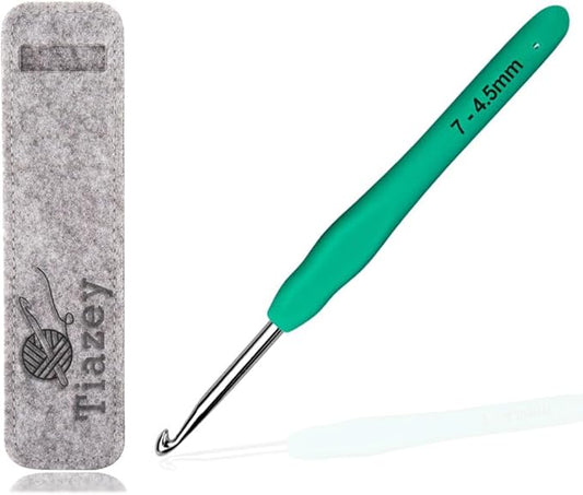 4.5 mm Crochet Hook, Ergonomic (Size 7, 4.5mm)