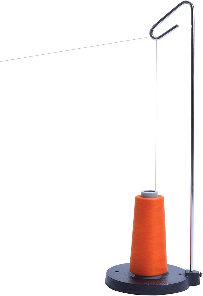 Dritz 896 Cone Thread Holder, Heavy Duty, Single, Silver