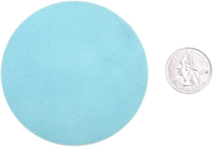 Playfully Ever After Light Blue Craft Felt Circles (3 Inch - 30pc)