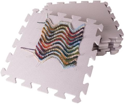 Knit Picks Blocking Mats for Knitting and Crochet, Pack of 9 Textured Blocking Boards
