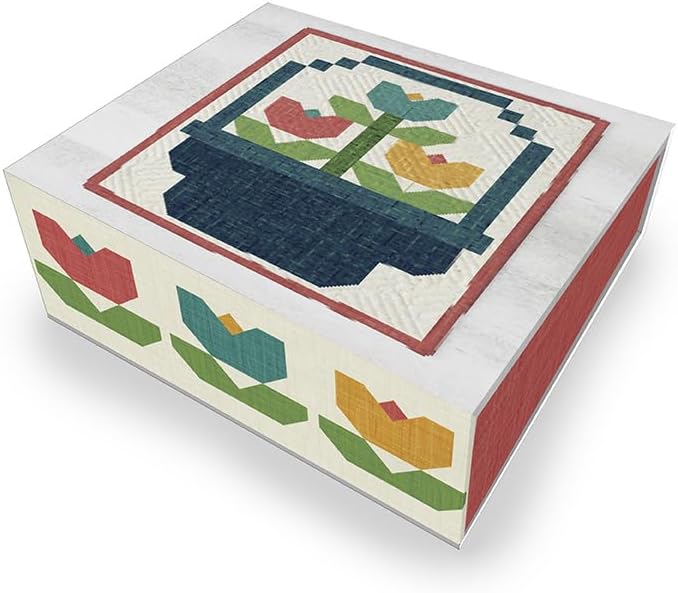 Riley Blake Tabletop Banners of The Month Quilt Projects, Designs for Every Season, for Quilting, Apparel, Crafting, and Home Decor (May)