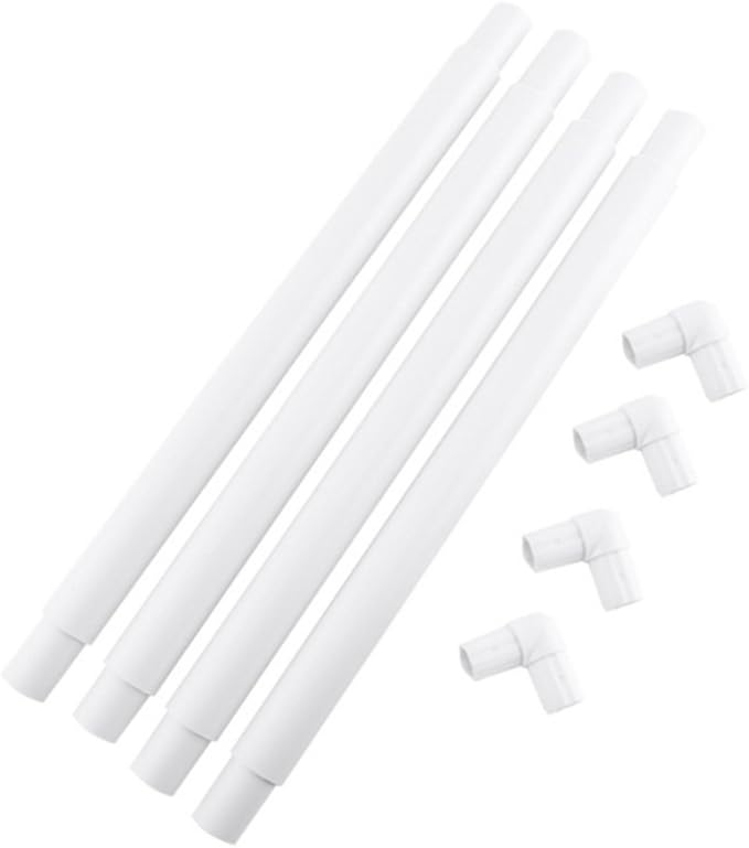 square embroidery hoop plastic cross stitch frame white cross stitching frame sewing hoop handhold craft clip frame embroidery snap frame hoop diy sewing tools for quilting 17x17 inches