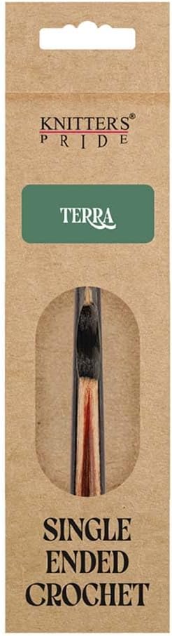 Knitter’s Pride Terra Single-Ended Crochet Hook – US Size D (3.25mm)