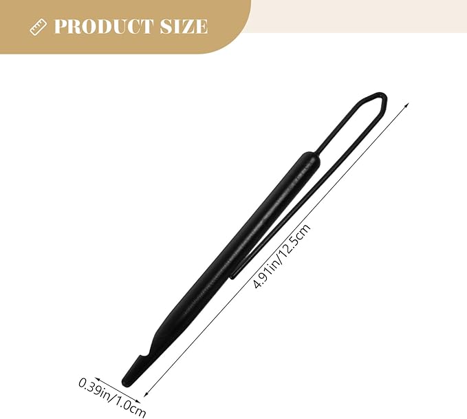 Housoutil Dual Ended Interlocking Dreadlock Tool Braid Braiding Crochet Hook for Hair Styling and Loc Maintenance