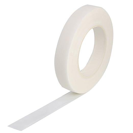 DECORA 1 roll 1/2-inch by 30 Yard White Floral Tape for Bouquet Stem Wrap Floral Arranging Craft Projects Corsages, Wedding Bouquet