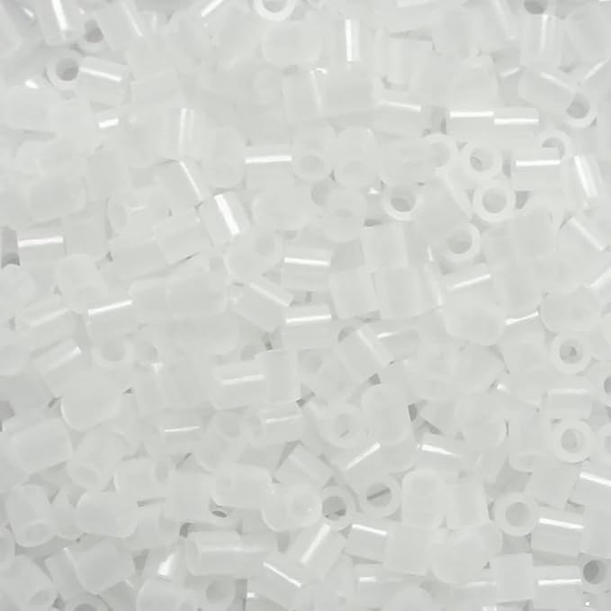 ARTKAL Fuse Beads 6000 Melty Beads Compatible 5 mm Perler and Hama Bead, Transparent, ST1