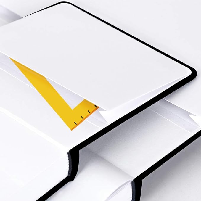 Square 8.2x 8.2 inches 165gsm Colored Pencil Paint Journal Hardbound 128pgs（64 Sheets Front Back Cold Pressed）Travel for Colored Pencil Sketch Doodles Handmade Cloth Cover Notebook Autumn Flower A17