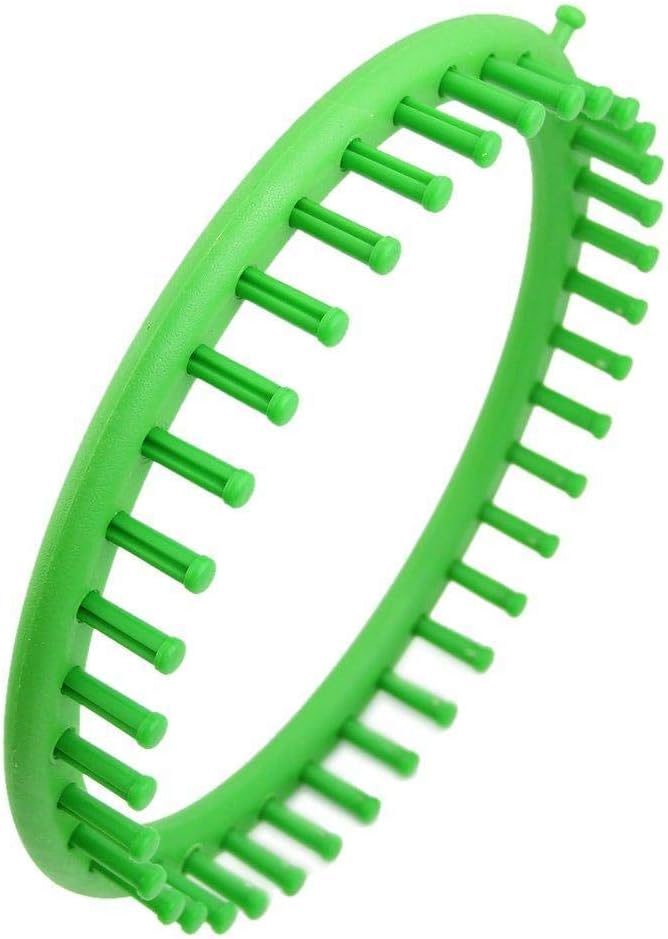 JapanAmStore Round Knitting Loom Plastic Circle Knitting Hat Knitter Yarn Needles Hook DIY Hats Scarves (23cm)