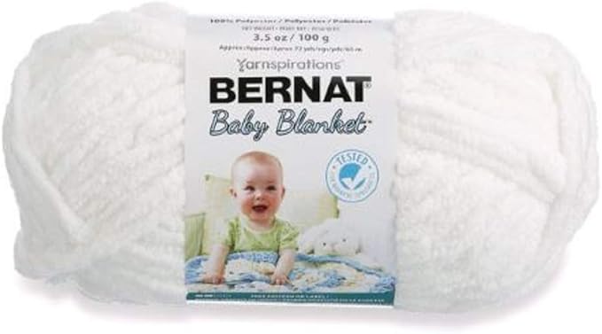 Bernat Baby Blanket Yarn (3-Pack) White 161103-30053
