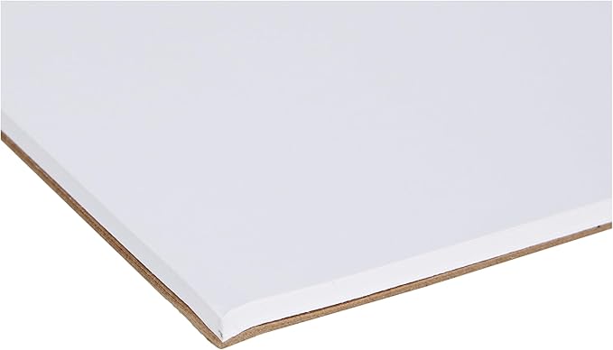 Canson XL Series Recycled Bristol Paper Pad, Dual Sided Smooth and Vellum for Pencil, Marker or Ink, Fold Over, 96 Pound, 9 x 12 In, White, 25 Sheets