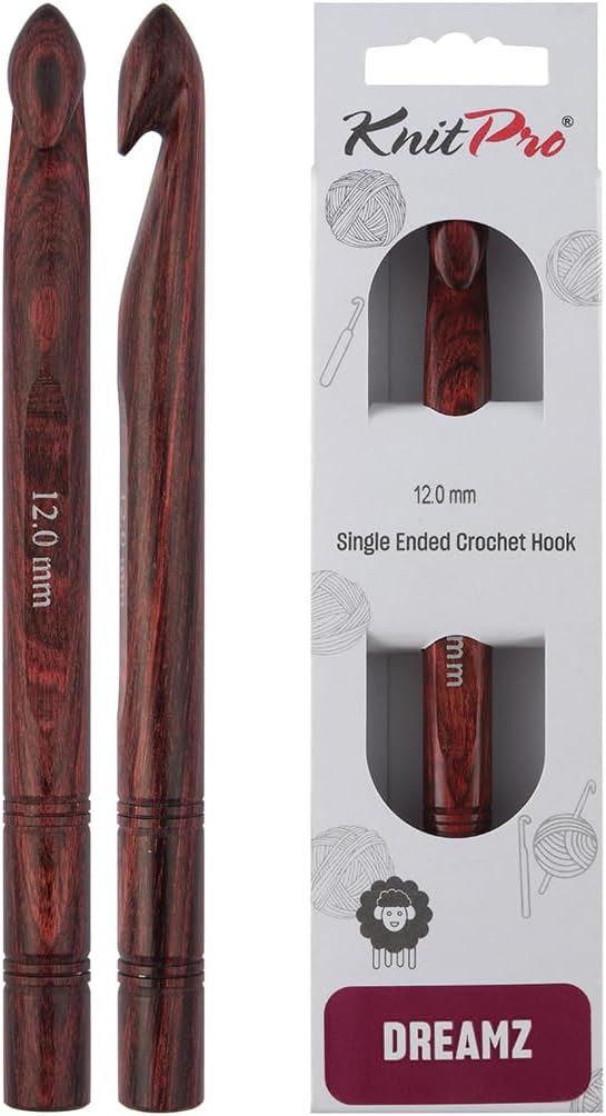 KnitPro Dreamz Single-Ended Crochet Hook | 12mm