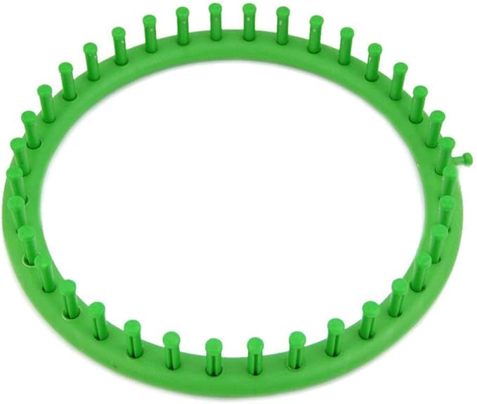 JapanAmStore Round Knitting Loom Plastic Circle Knitting Hat Knitter Yarn Needles Hook DIY Hats Scarves (23cm)