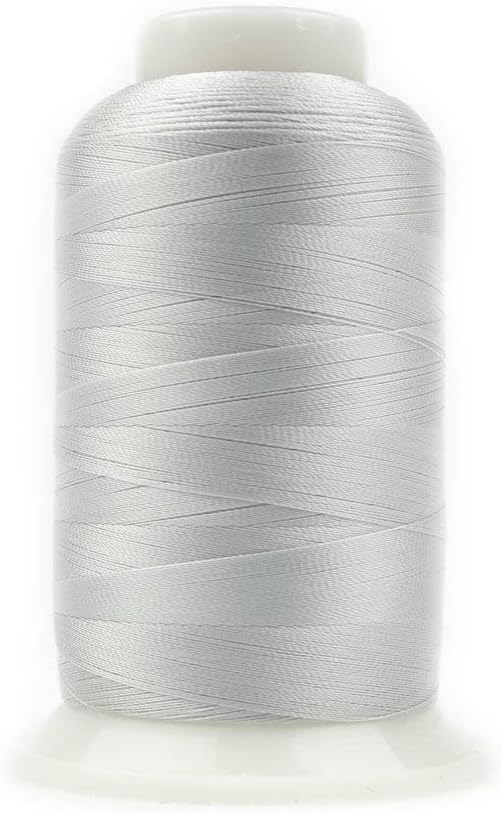 Wonderfil DecoBob Cottonized Polyester Thread, 80 Weight, 2187 Yards (DBL113 Dove Gray)