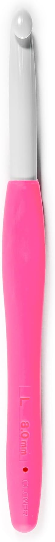 Clover 1055/L Amour Crochet Hook, Size L/8.0mm