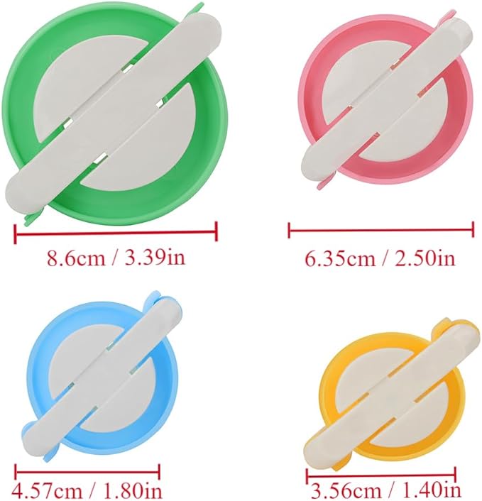 Pompom Makers, 4 Sizes Fluff Ball Weaver Needle PomPom Maker Sets-DIY Pompoms Craft Knitting Accessories Set Contain 12pcs Yarn + 10pcs Knitting Stitch Markers + 10pcs Plastic Needles (36)