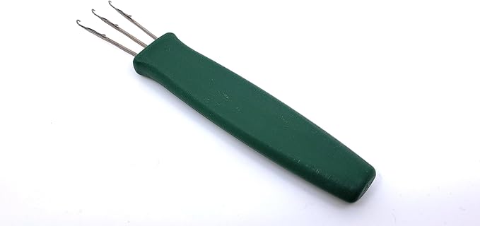 House Village Cordie - I-Cord Hand Tool for Knitting, Crochet, I-Cord Bind Offs and DIY Crafts (Leaf Green) - Cord Maker, Compact Durable Craft Tool with Video Instructions