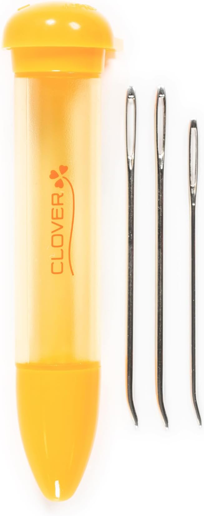Clover 3121 Tapestry Needle Set Chibi, Bent Tip , Beige